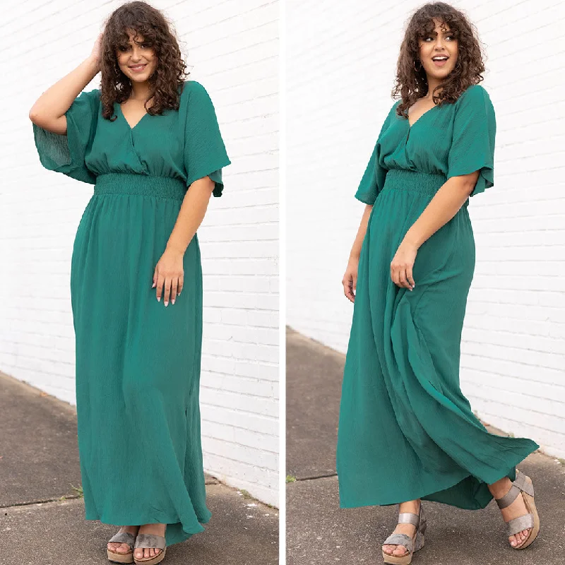 flowy maxi dressFeeling Good Maxi Dress, Jade