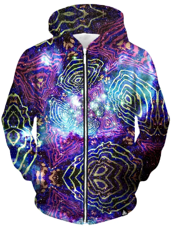 zip-up hoodie for gymLeo Portal Unisex Zip-Up Hoodie