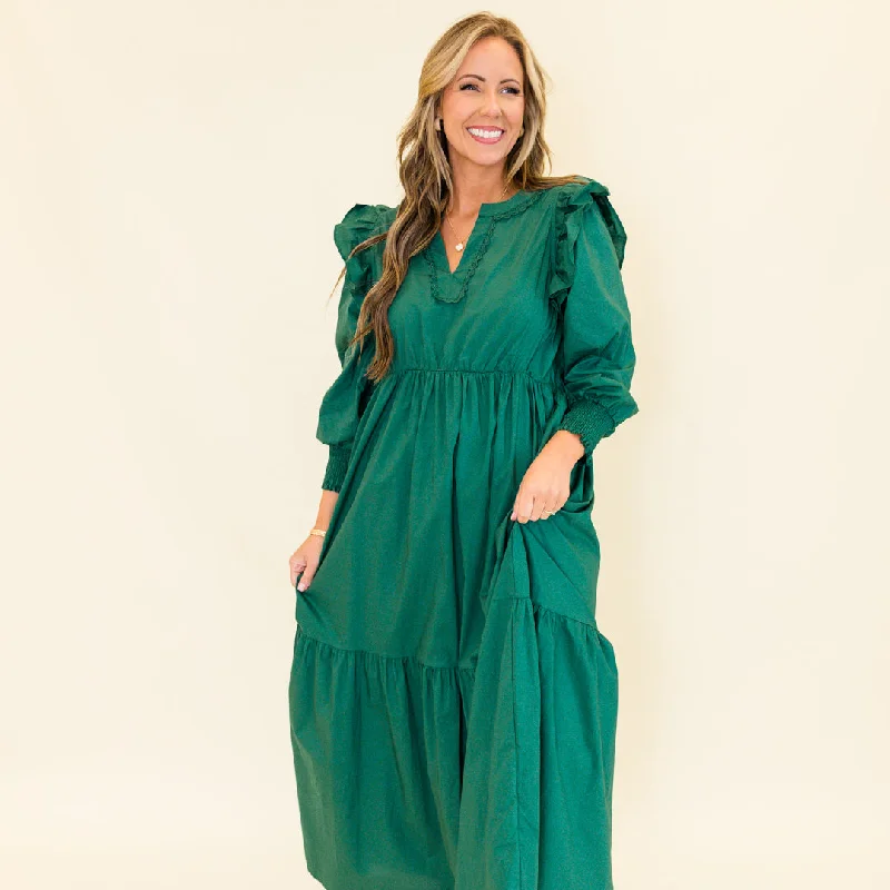 romantic dressJourney of Us Maxi Dress, Green