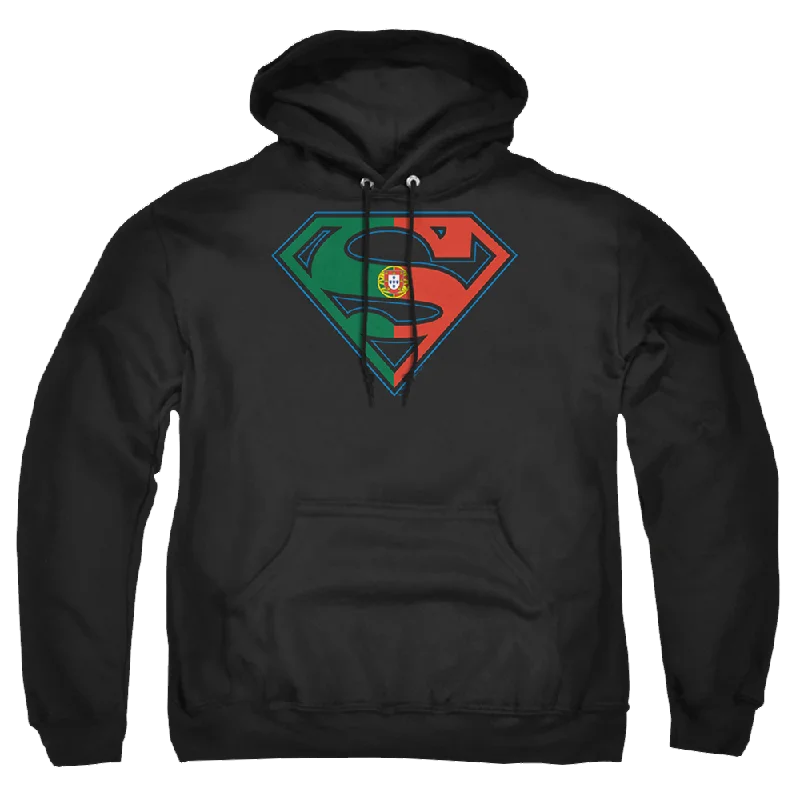 sports hoodieSuperman Portugal Shield - Pullover Hoodie