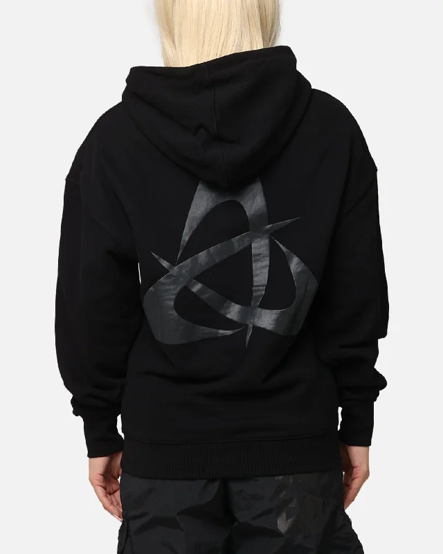 zip-up hoodie for gymThe Anti Order Atomic Premium Hoodie Black