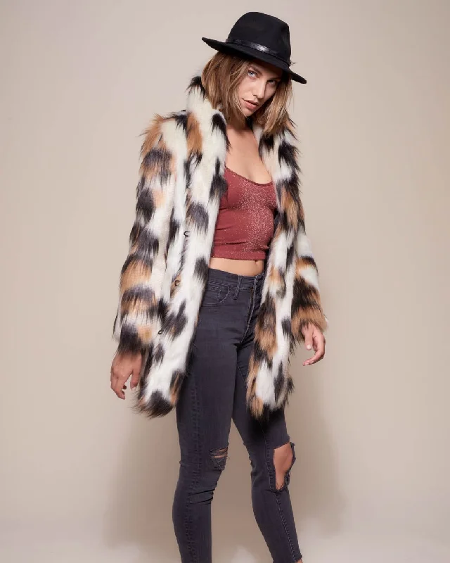 stylish lightweight coatWomen's Faux Fur Coat | Manx Cat