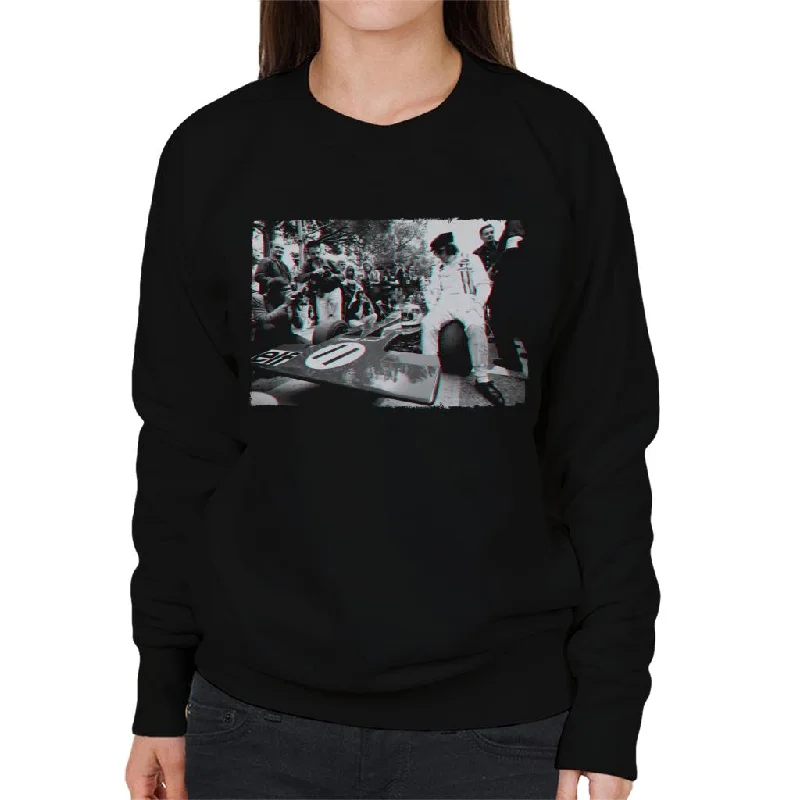 Motorsport Images Jackie Stewart Tyrrell 003 Pre Race Women's Sweatshirt