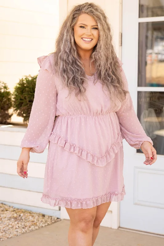 A-line dressBeautiful Ones Dress, Dusty Pink