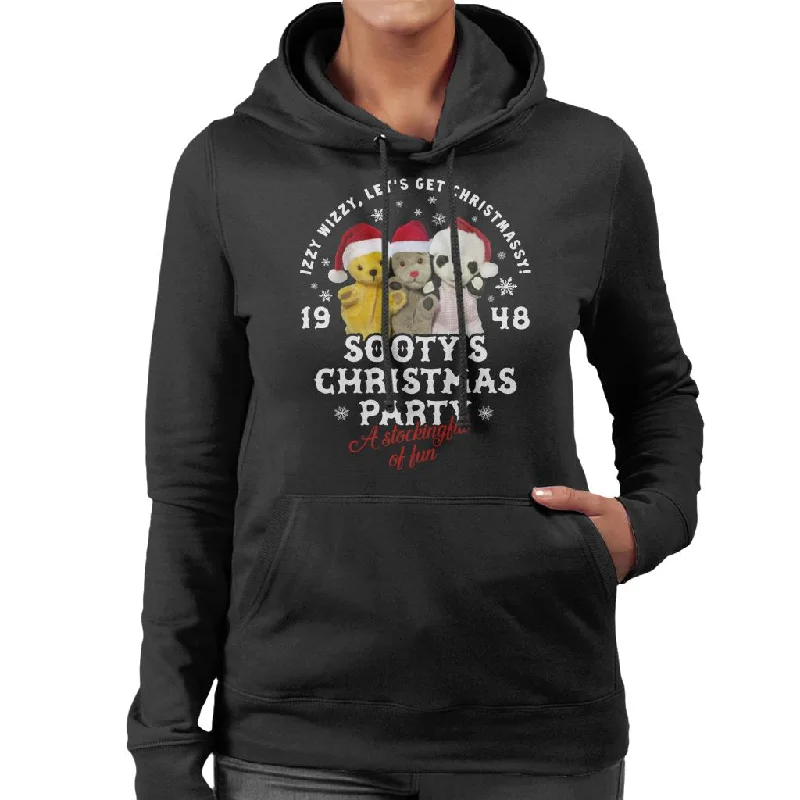 zip-up hoodieSooty Christmas A Stockingful Of Fun Women's Hooded Sweatshirt