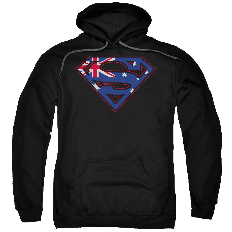 modern hoodieSuperman Australian Shield - Pullover Hoodie