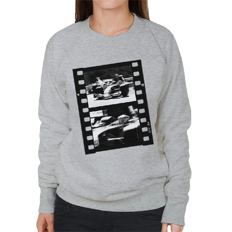 Motorsport Images Sauber C21 Alongside BAR 004 Honda Women's Sweatshirt