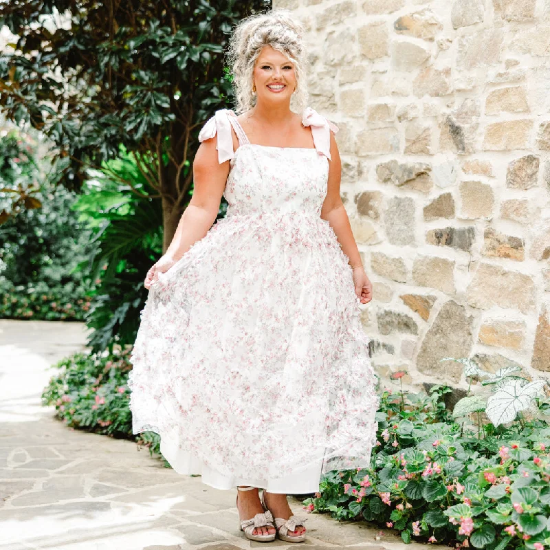 summer floral dressWhispered Wishes Dress, Soft Pink