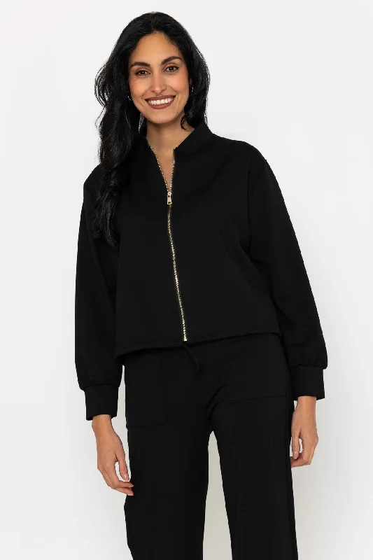 Black Ponte Bomber Jacket