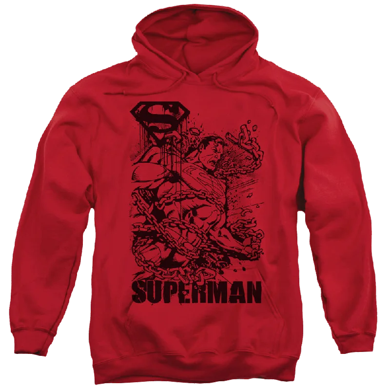 performance hooded sweatshirtSuperman Breaking Chains - Pullover Hoodie