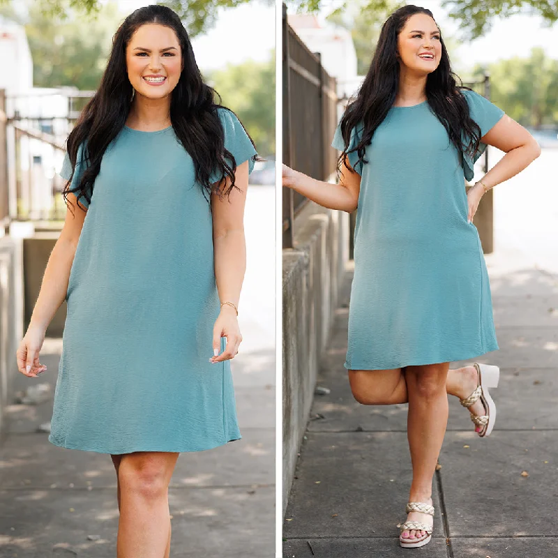 wrap dressSpringtime Craze Dress, Seafoam