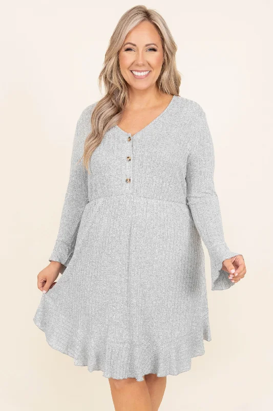 summer dressDivine Elegance Dress, Grey