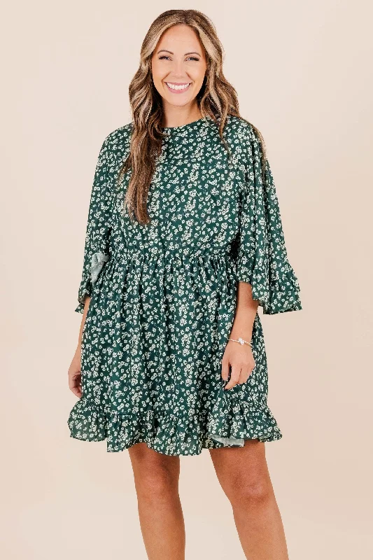 midi dressIf We Were A Movie Dress, Green