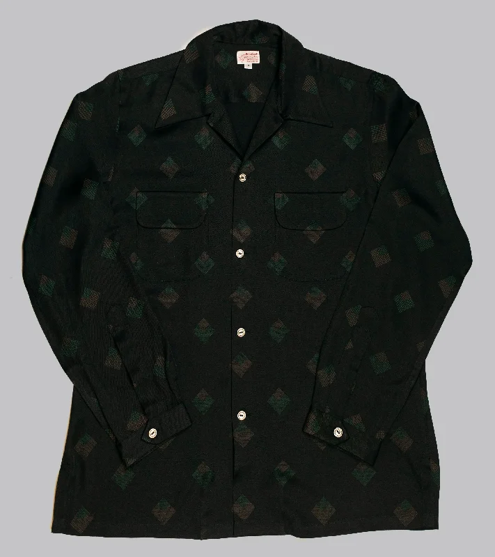 Bryceland's Rayon Shirt Black Diamond