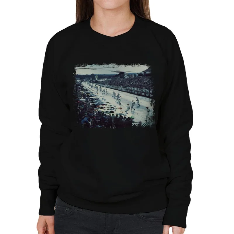 Motorsport Images Le Mans Running Start Women's Sweatshirt