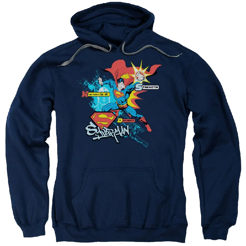 casual hoodie for workoutSuperman Abilities - Pullover Hoodie