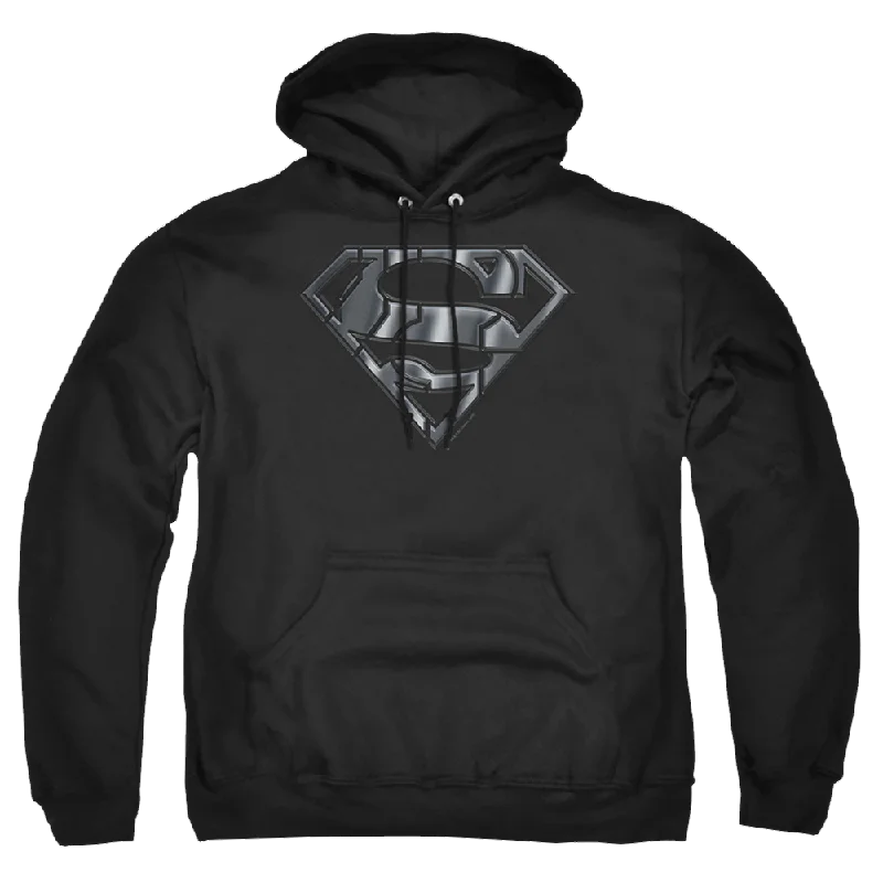 fashion-forward hoodieSuperman Mech Shield - Pullover Hoodie