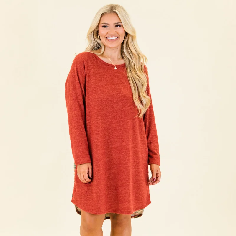 structured dressGrand Canyon Sunrise Dress, Marsala