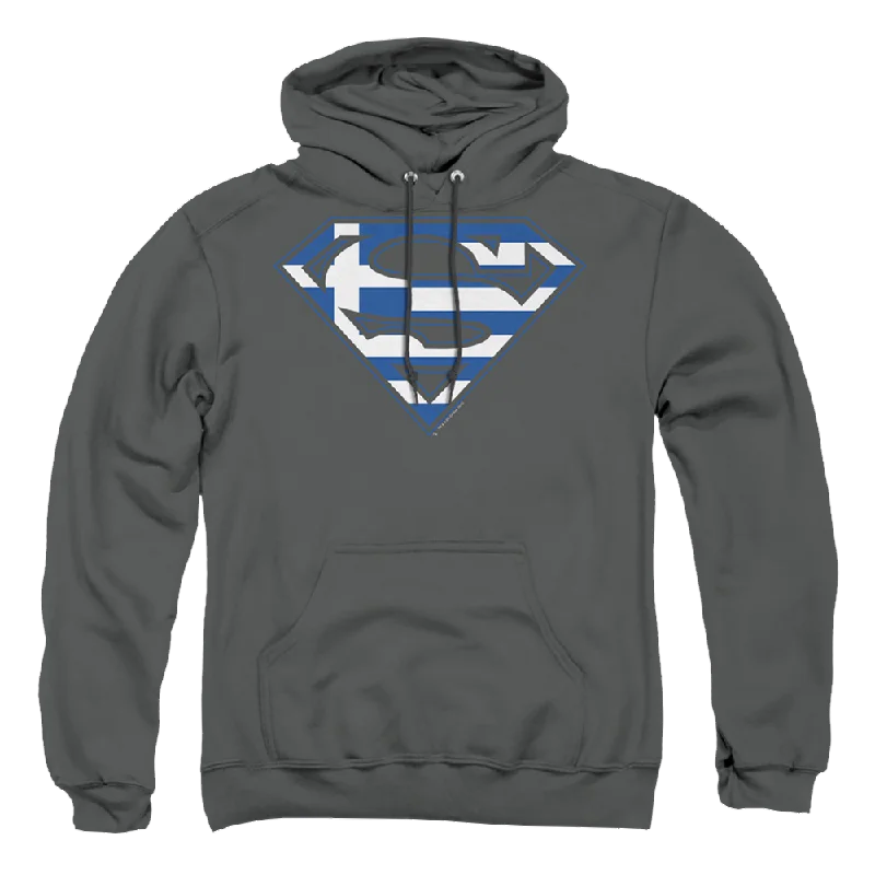 graphic hoodieSuperman Greek Shield - Pullover Hoodie