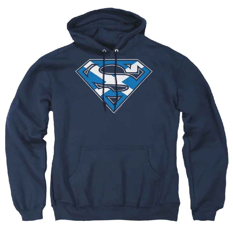 zip-up hoodieSuperman Scottish Shield - Pullover Hoodie