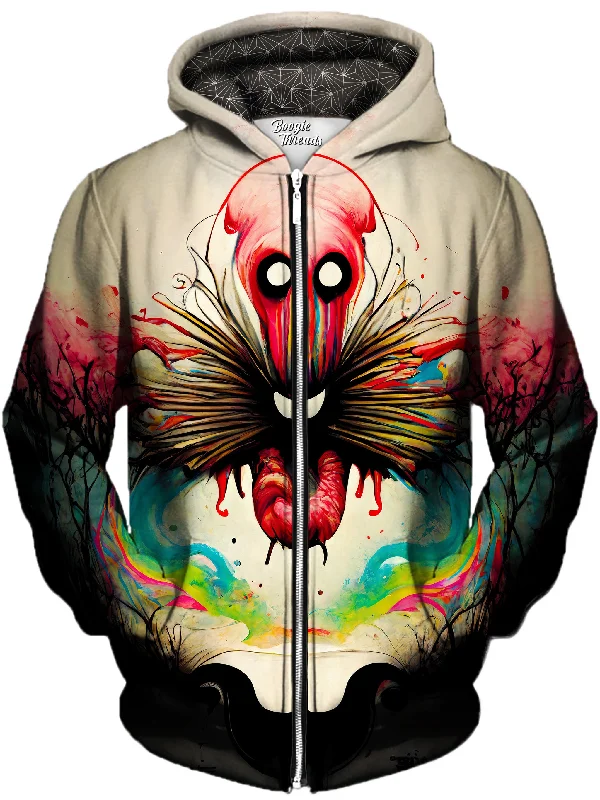 casual fit hoodieGift Unisex Zip-Up Hoodie