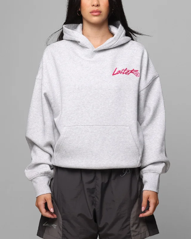 Loiter Chenille Premium Hoodie Grey Marle