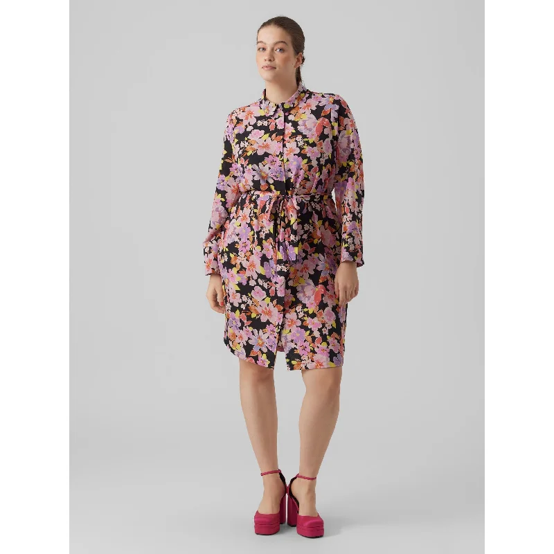 summer dressVero Moda Curve Shirt Dress in Floral Print