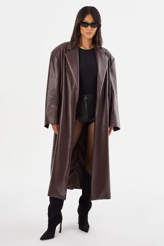 classic jacketJANELLE | Recycled Leather Coat