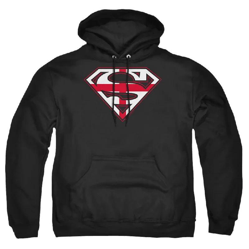 bold hoodie with logoSuperman English Shield - Pullover Hoodie