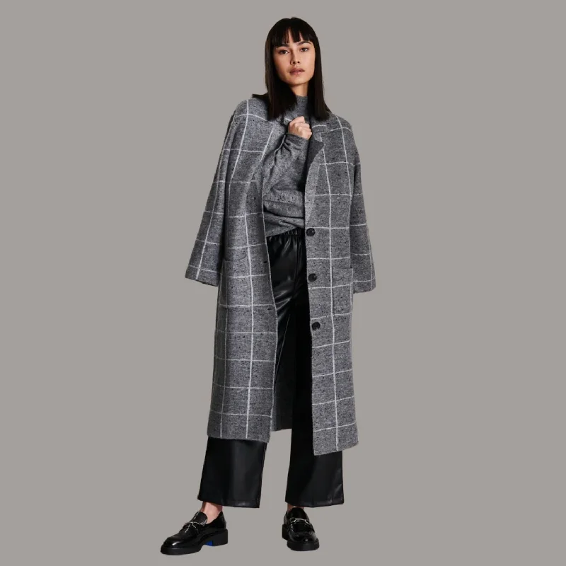 chic padded coatBritta Coat (Pewter)