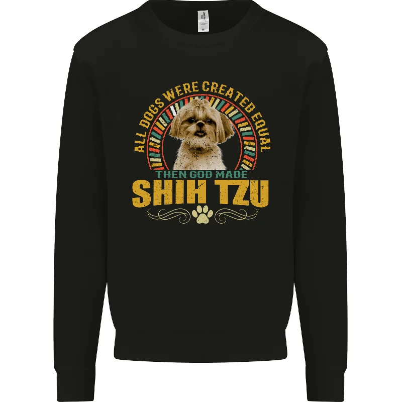 A Shih Tzu Dog Mens Sweatshirt Jumper