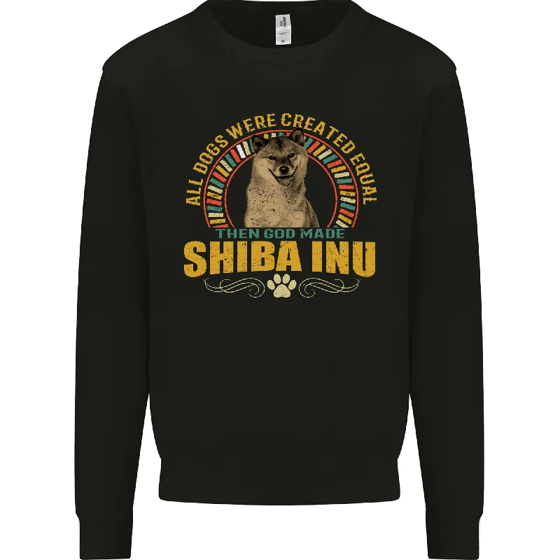 A Shiba Inu Dog Mens Sweatshirt Jumper