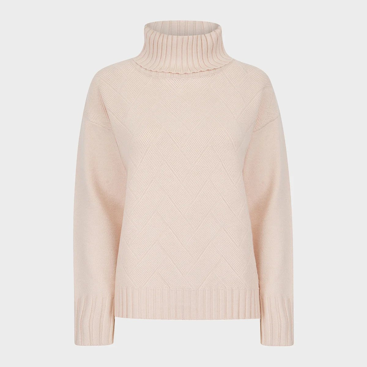 Ladies Roll Neck Jumper