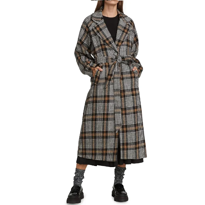 lightweight outerwearCheck Coat (Black)