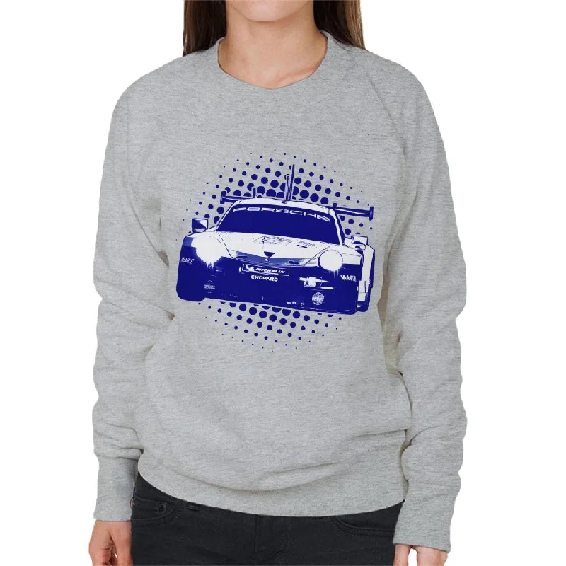 Motorsport Images Porsche 911 RSR Richard Lietz Women's Sweatshirt