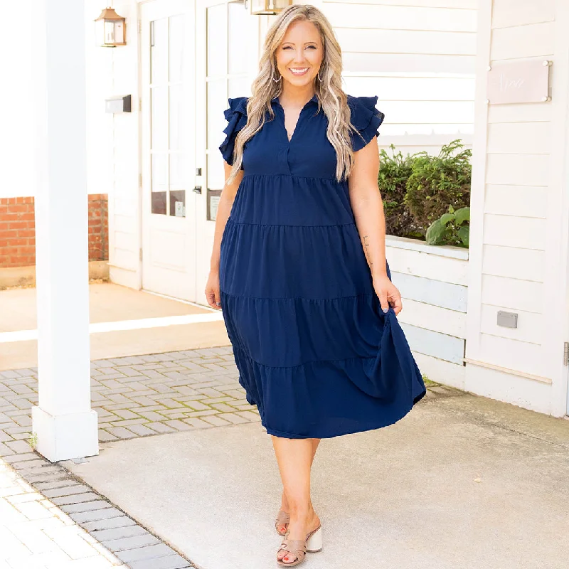 luxury dressPlay Time Dress, Navy