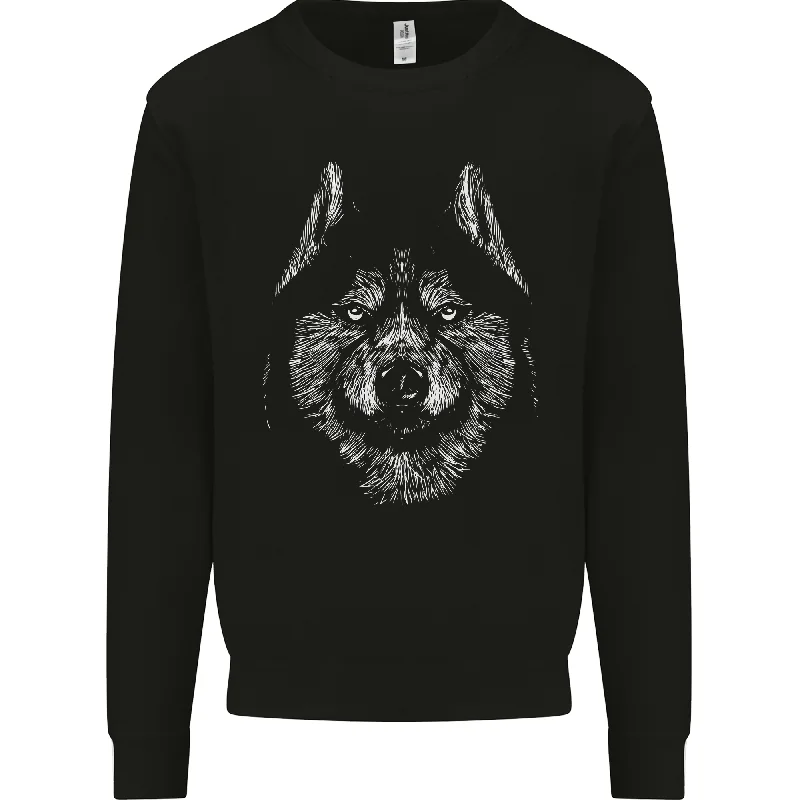 A Siberian Husky Mens Sweatshirt Jumper