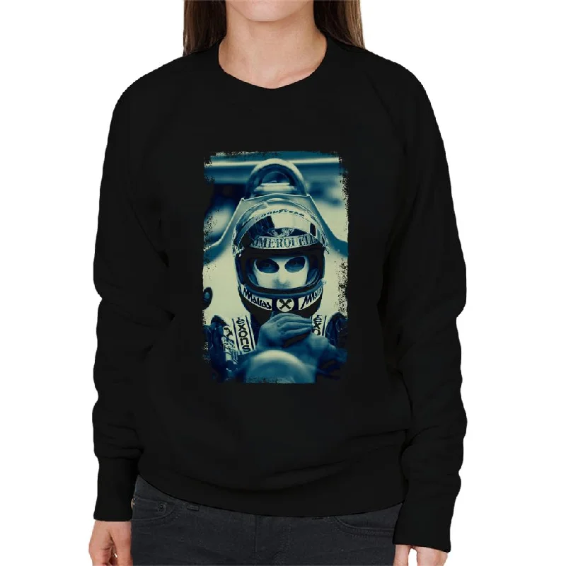 Motorsport Images Niki Lauda Racing Portrait Women's Sweatshirt