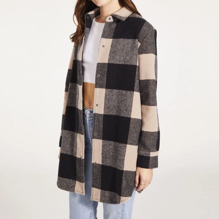 cozy winter coatEldridge Coat (Light Taupe)