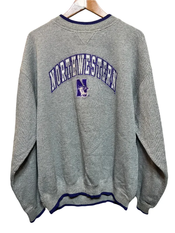 Northwestern Wildcats Mens Grey Sweatshirt (Size L)