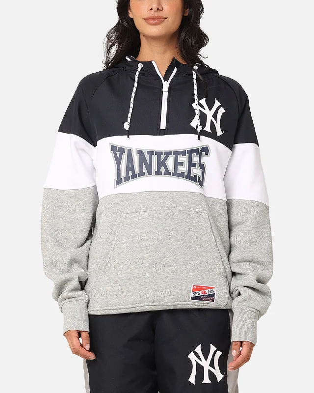 versatile hoodieNew Era New York Yankees Quarter Zip Hoodie Navy