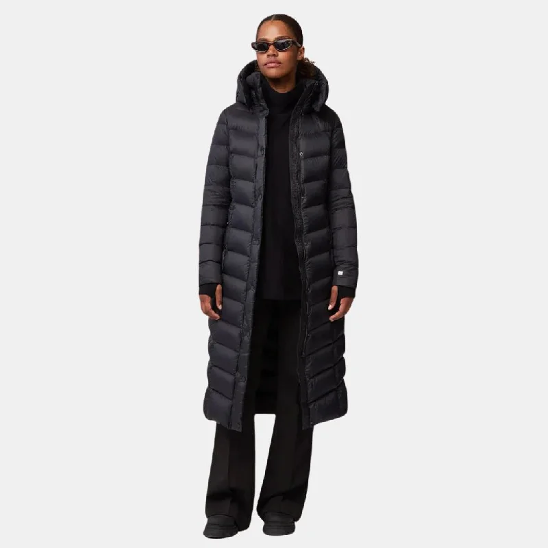 oversized puffer coatIvana Down Coat (Black)