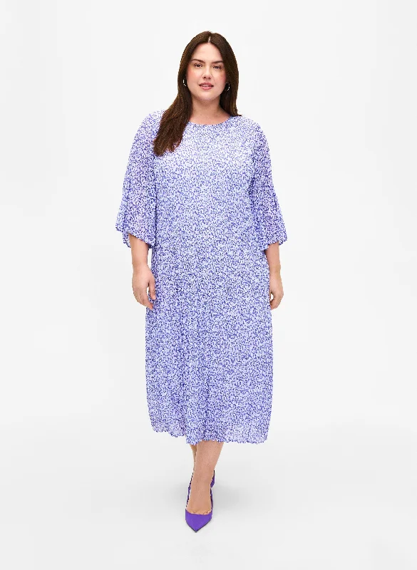 off-shoulder dressZizzi Cathrine Floral Lavender Dress