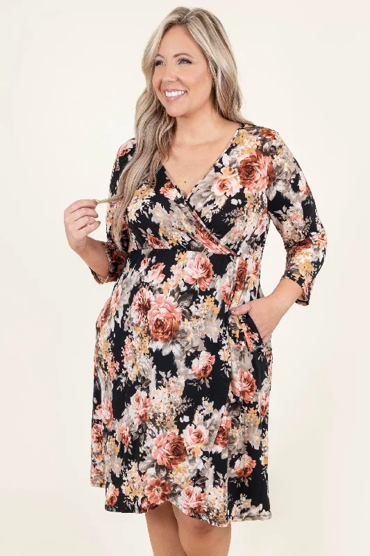 comfy maxi dressThe Moment Is Now Dress, Black