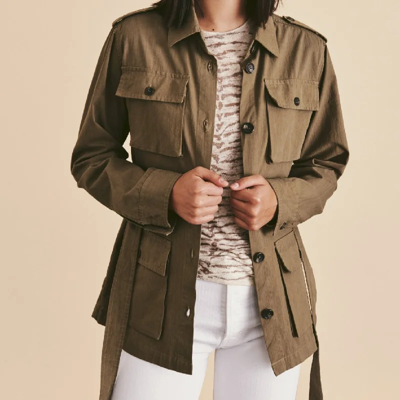 outdoor adventure coatAdya Jacket (Olive)