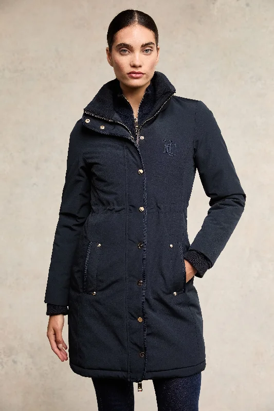 minimalist jacketTeam Waterproof Coat (Ink Navy Mono)