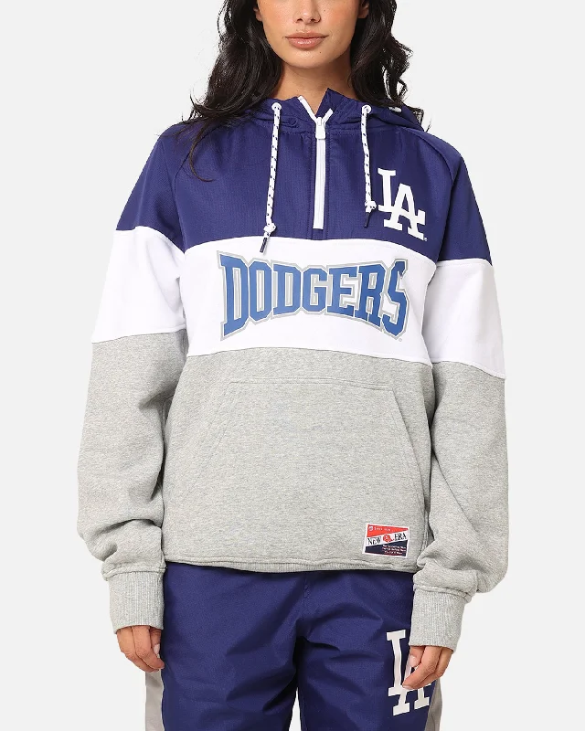 oversized hoodieNew Era Los Angeles Dodgers Quarter Zip Hoodie Dark Blue