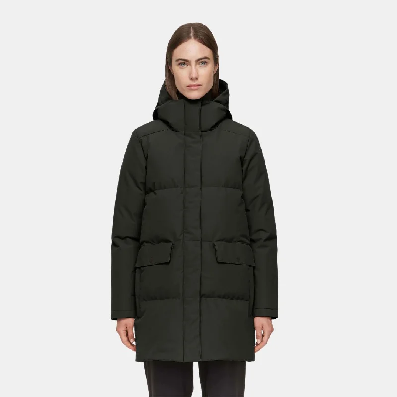 long coatChloe Down Jacket (Bottle Green)