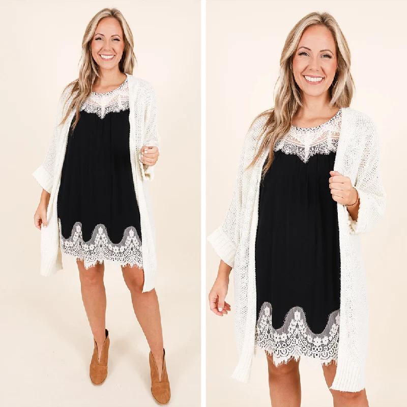 stylish dressLaced With Love Dress, Black