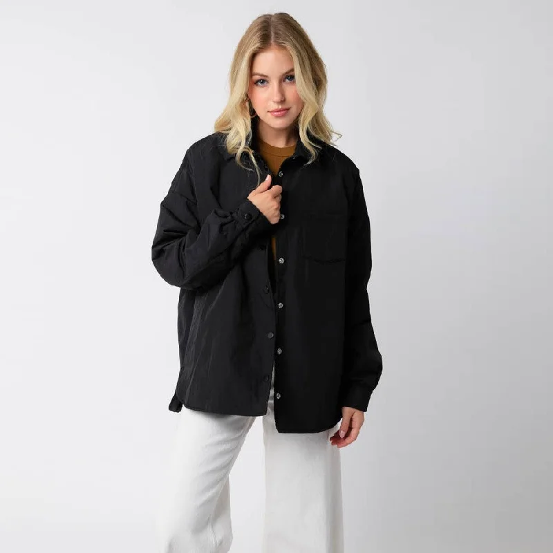 casual coatEmmy Padded Jacket (Black)